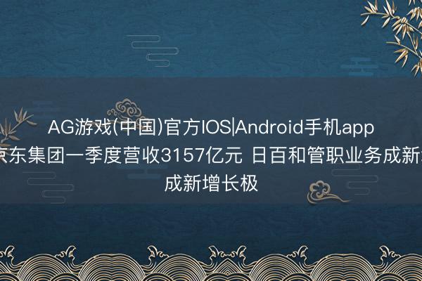 AG游戏(中国)官方IOS|Android手机app下载 京东集团一季度营收3157亿元 日百和管职业务成新增长极